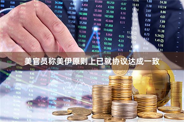 美官员称美伊原则上已就协议达成一致